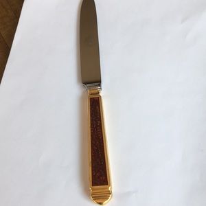 New Yamazaki Cinnabar Krystallos Gold Plated Knife